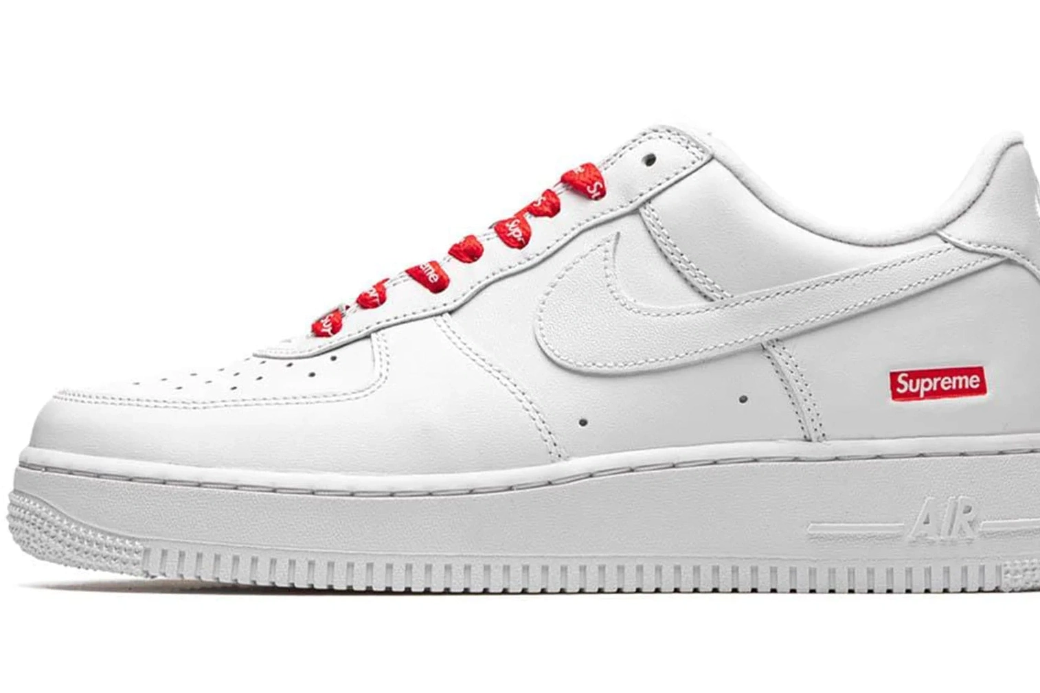 Low Air Supreme Nike White Force 1 0807